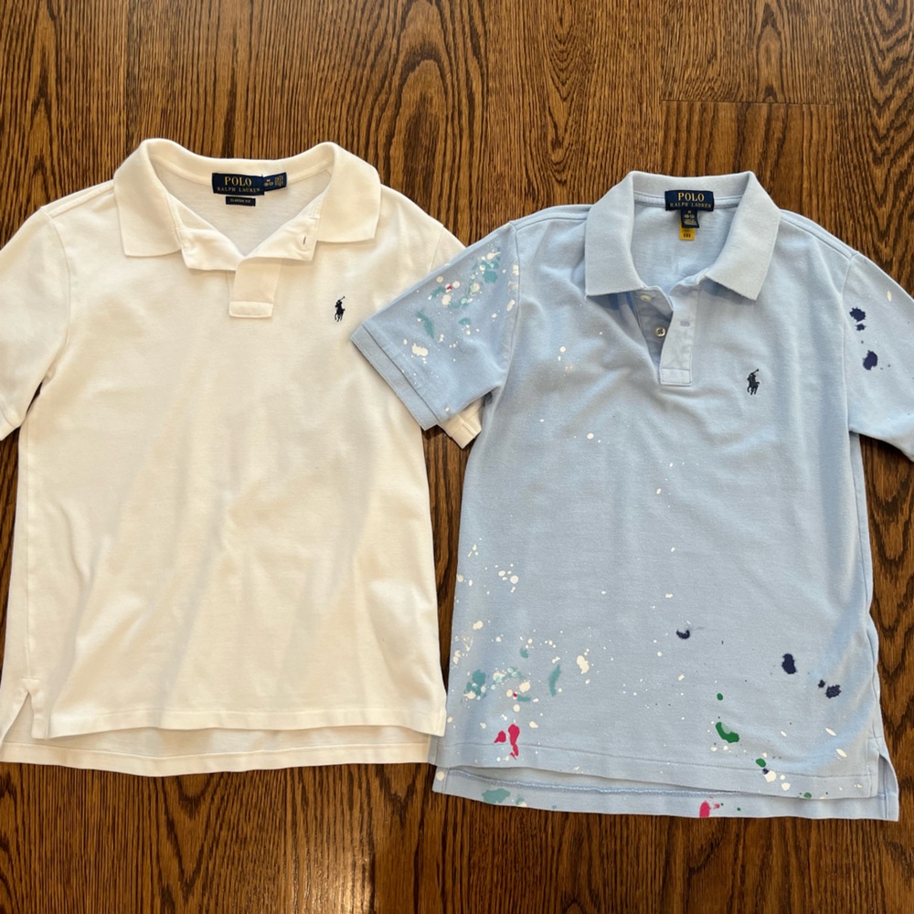 Boys polo shirt sz 10-12
